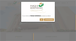 Desktop Screenshot of parqueserenidad.com